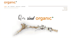 Desktop Screenshot of organic-communication.de